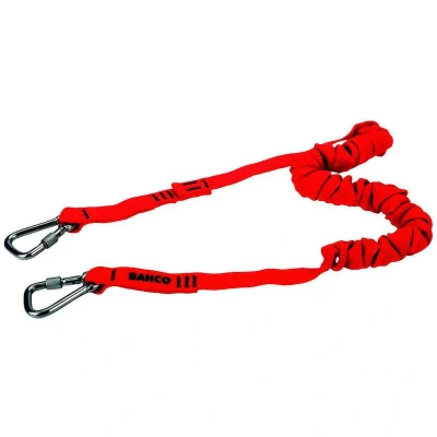 Afbeelding van Bahco Veiligheidskoord met vaste karabijnhaak 6 kg 1 2 m volgens DROPS best practices 3875 LY8