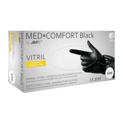 Afbeelding van 14684 L Wegwerphandschoen 100 stuk(s) Nitril, Vinyl Maat (handschoen): 9,
