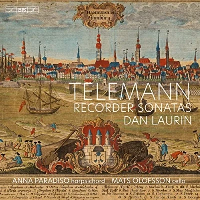 Afbeelding van Dan Laurin, Anna Paradiso, Mats Olofsson Telemann Recorder (Super Audio CD)