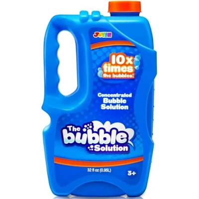 Afbeelding van JOYIN Toy Bubble Solution navulling (tot 2 gallons/9,5 liter) BIG 980 ml GECONCENTREERDE oplossing voor bubbelmachine