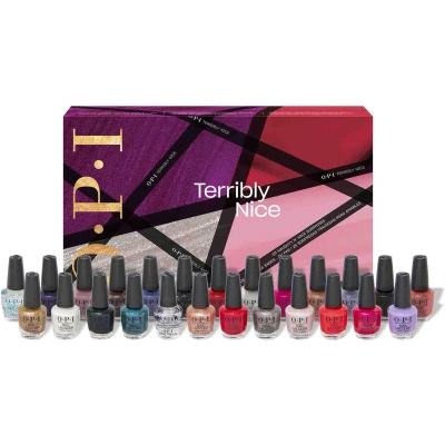 Afbeelding van OPI Terribly Nice nagellak adventskalender 25 stuks mini