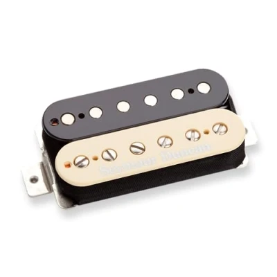 Afbeelding van Seymour Duncan SH 6b Distortion Humbucker Bridge Zebra gitaarelement