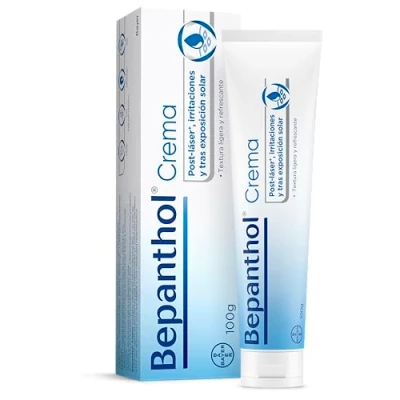 Afbeelding van Bepanthol Droge huidcrème met neiging tot irritatie 100 gr