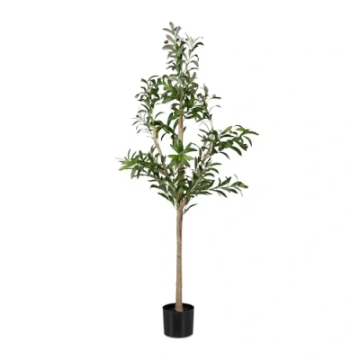 Afbeelding van olijfboom kunst in pot 150 cm voor binnen