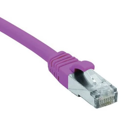 Afbeelding van Netwerkkabel RJ45 CAT 6 F/UTP LSOH SNG roze 3 m