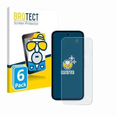 Afbeelding van BROTECT Screenprotector voor Google Pixel 9a Folie Beschermfolie matte (6 Stuks)