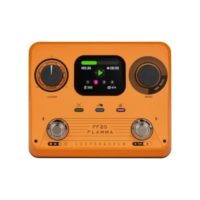 Afbeelding van FLAMMA FF20 Looper Pedaal Drum Machine, 2 in 1