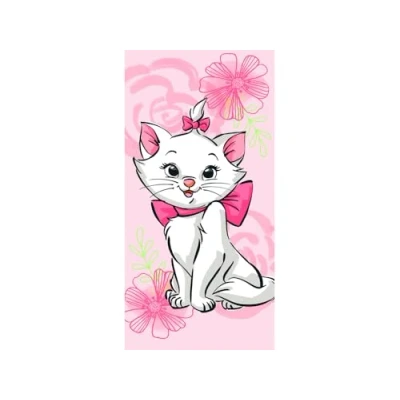 Afbeelding van Disney Aristocats Strandlaken Marie Cat 70 x 140 cm Katoen