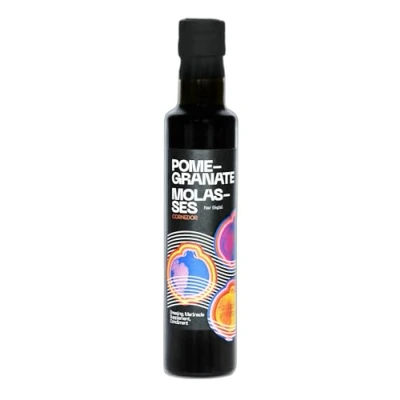 Afbeelding van CORNEDOR Granaatappelmelasse Nar Eksisi Siroop, dressing, marinade, smaakmaker. Unieke zoet/Geen toegevoegde suiker, conserveermiddelen of kunstmatige smaakstoffen (250 ml, Granaatappel)