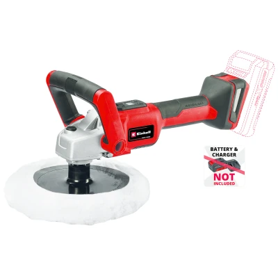 Afbeelding van Einhell CE CP 18/180 Li E Solo haakse polijstmachine