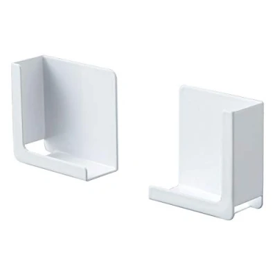 Afbeelding van Yamazaki Tablethouder Tower Magnetisch Voor Aan De Wand Wit 5x2,5x5cm