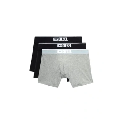 Afbeelding van Diesel Umbxsebastianthreep 3 PACK Onderbroeken, Heren, Maat: XS, Black/grey