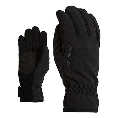 Afbeelding van Ziener LIMPORT functionele/outdoor handschoenen winddicht ademend, zwart, 3,5