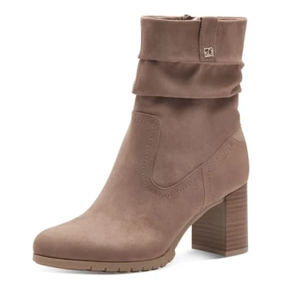 Afbeelding van s.Oliver Dames Boot Heel 5 25407 43 Enkellaarzen, taupe, 38 EU