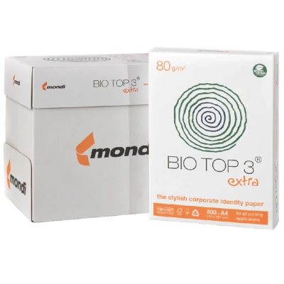 Afbeelding van Kopieerpapier BioTop 3 A4 80gr naturel 500vel