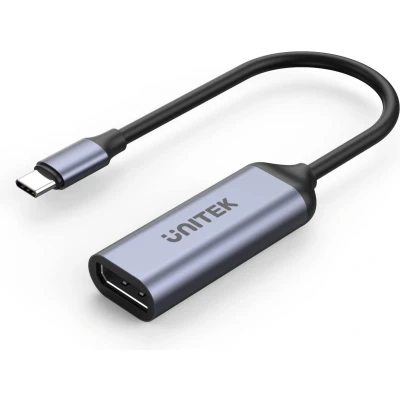 Afbeelding van Adapter USB C naar DisplayPort Unitek V1415A Grijs 15 cm (1 Stuks)