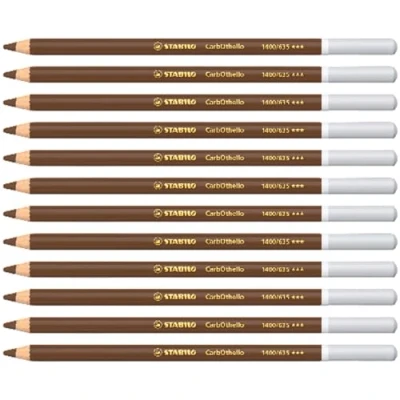 Afbeelding van Stabilo 12 CarbOthello pastelp. 1400/635