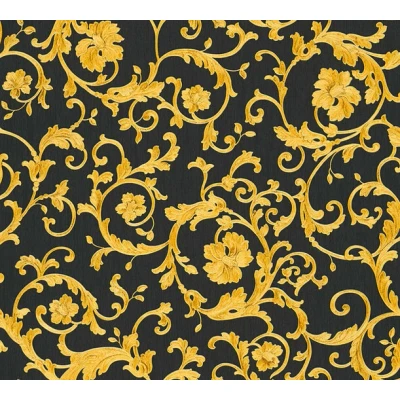 Afbeelding van AS Creation Versace 3 34326 2 343262 Goud / Zwart