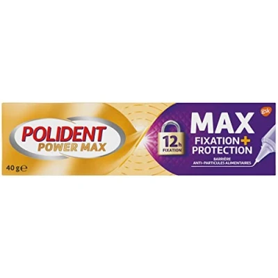 Afbeelding van Polident Maximale controle, fixeercrème, voor gedeeltelijke of volledige tandprothesen, precisie opzetstuk, 40 g