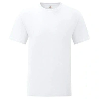 Afbeelding van Fruit of the Loom Iconic T shirt voor heren, multipack, maat S 5XL, kleur: wit, maat: L, L