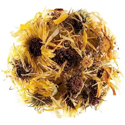Afbeelding van Goudsbloem Calendula Theebloem Geweldig Voor Desserts Bloemen Kruiden Thee Goudsbloemen Infusie