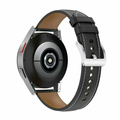 Afbeelding van Garmin Approach S12 / S40 S42 Luxe leren bandje Zwart