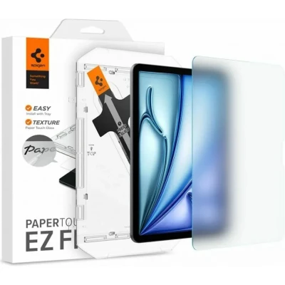 Afbeelding van Spigen Paper Touch Apple iPad Air 11 (2024) Screen Protector met Montageframe