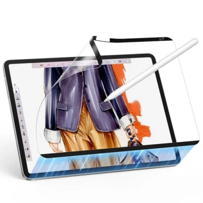 Afbeelding van ESR Magnetische beschermhoes voor iPad Pro 13 inch 2024, schrijven en tekenen op papier, afneembare herbruikbare schermbescherming, compatibel met gehard glasfolie, mat