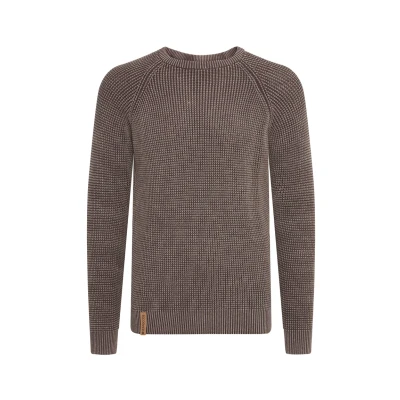 Afbeelding van Indicode Jeans Idrockford Trui, Heren, Maat: Small, Dark brown
