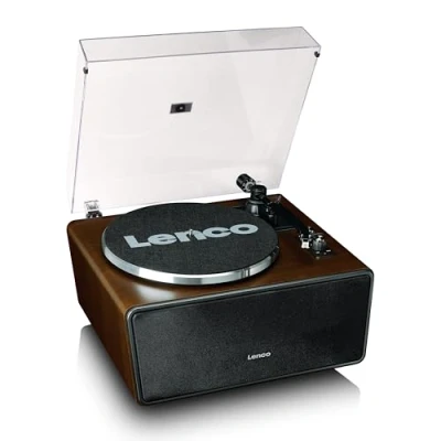 Afbeelding van Lenco LS 470WA Platenspeler met ingebouwde speakers en Bluetooth® Walnoot