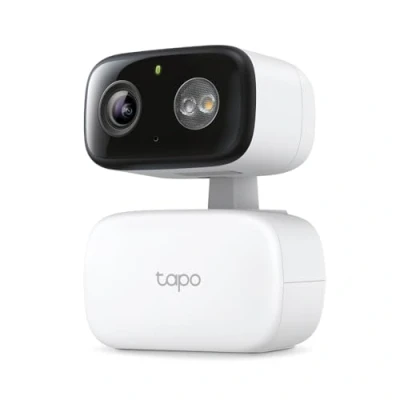 Afbeelding van TP Link Tapo C206 Mini bewakingscamera met opname, 1080p, 360 afdekking voor binnen en buiten, AI detectie meldingen, microSD kaart tot 512 GB, 105,3 x 77,8 69,8 mm
