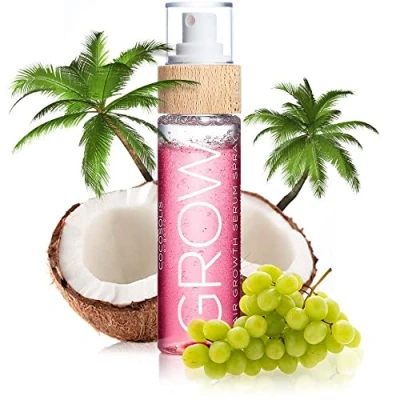 Afbeelding van COCOSOLIS Grow Hair Growth Serum Spray Oil for Thick, Strong &amp; Shiny Treatment all Types with Light and Fruity Aroma (110ml)