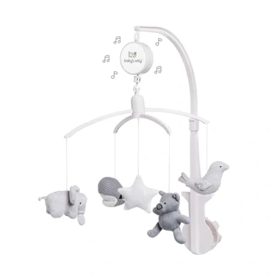 Afbeelding van 14,96 Korting: Baby&#039;s Only Muziekmobiel Toys Zilvergrijs/Grijs/Wit
