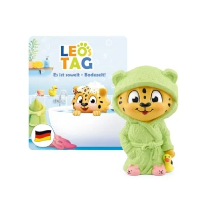 Afbeelding van tonies Luisterfiguren voor Toniebox, Leos Tag Es ist so ver Badezeit !, luisterspel met liedjes kinderen vanaf 3 jaar, speeltijd ca. 50 minuten