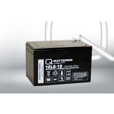 Afbeelding van Quality Batteries Q 12LS 12 F2 LS 12V 12Ah AGM