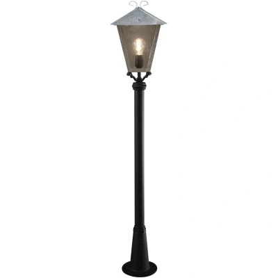 Afbeelding van Konstsmide 436 320 Benu Staande buitenlamp Spaarlamp, LED E27 100 W Staal