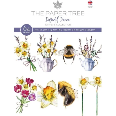 Afbeelding van The Paper Tree Daffodil dance toppers collection PTC1199