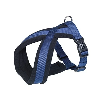 Afbeelding van Nobby hondentuig comfort blauw m buikomvang 45 70 cm breedte 25/50 mm