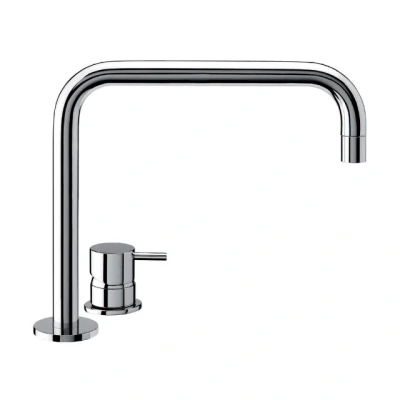 Afbeelding van Waterevolution Flow 2 gats wastafelkraan chroom T112H01