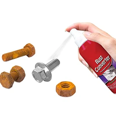 Afbeelding van roestverwijderaar, spray, metalen professionele sterkte, verwijdert veilig en voorkomt roestvlekken in badkamers, keukens, huishoudelijke apparaten, wasmachines buiten