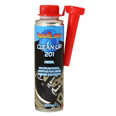Afbeelding van Tecflow Clean Up 201 Diesel Onderhoud Injector Zuiger Kleppen Turbo Brandstof Systeem Reiniger
