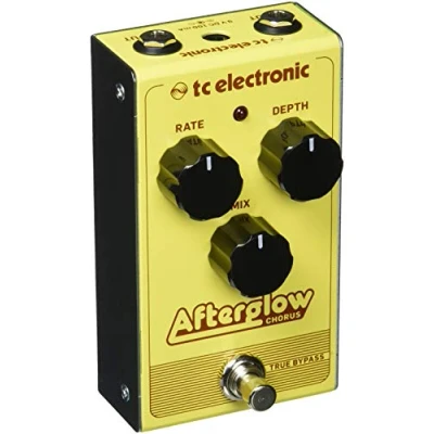 Afbeelding van TC Electronic Afterglow chorus, klassieke stijl choruspedaal met volledig analoog bucket brigade circuit