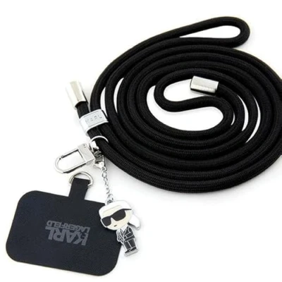 Afbeelding van Karl Lagerfeld KLUCNMSCKIK Universal CBDY Cord pasek czarny/black