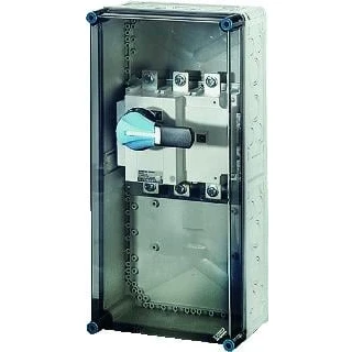 Afbeelding van Hensel lastschakelaarkast 400a 3 polig bm3 300x600mm pe nul klem mi 7445