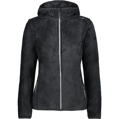 Afbeelding van CMP Dames fleecejack Highloft, zwart graffite, 40