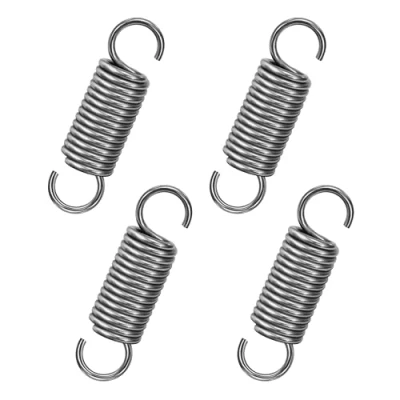 Afbeelding van GUNGY Trekveren met haak, roestvrij staal, spanveer, trekveer, 50 mm, buitendiameter 14 draaddiameter 1,8 maximale trekkracht 8 kg, x 4 stuks