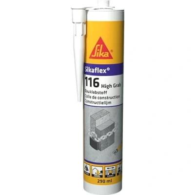 Afbeelding van Sikaflex 116 High Grab 290ml Wit Sika
