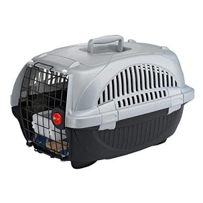 Afbeelding van Ferplast Atlas 10 Deluxe kattendrager, veilig en praktisch, duurzaam, gemakkelijk schoon te maken, ideaal voor op reis, huisdierendrager tot 5 kg. 51 x 34 30 cm.