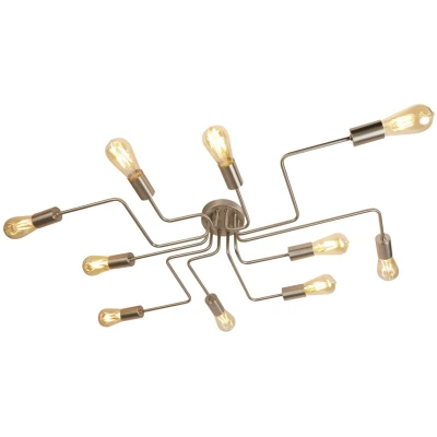 Afbeelding van Searchlight Design plafondlamp Circuit Spider 99210 10SS
