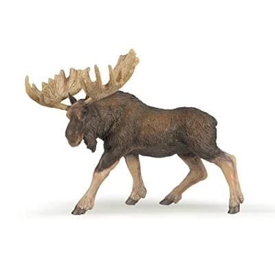 Afbeelding van Papo Handgeschilderde Figuurtjes Wild Dierenrijk Eland 50065 Verzamelbaar voor kinderen Geschikt jongens en meisjes Vanaf 3 jaar